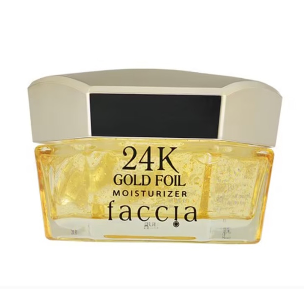 NEW faccia 24K gold foil moisturizer